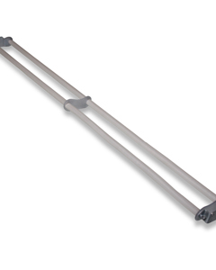 Bar for elevator chain 595mm with sheet metal bracket